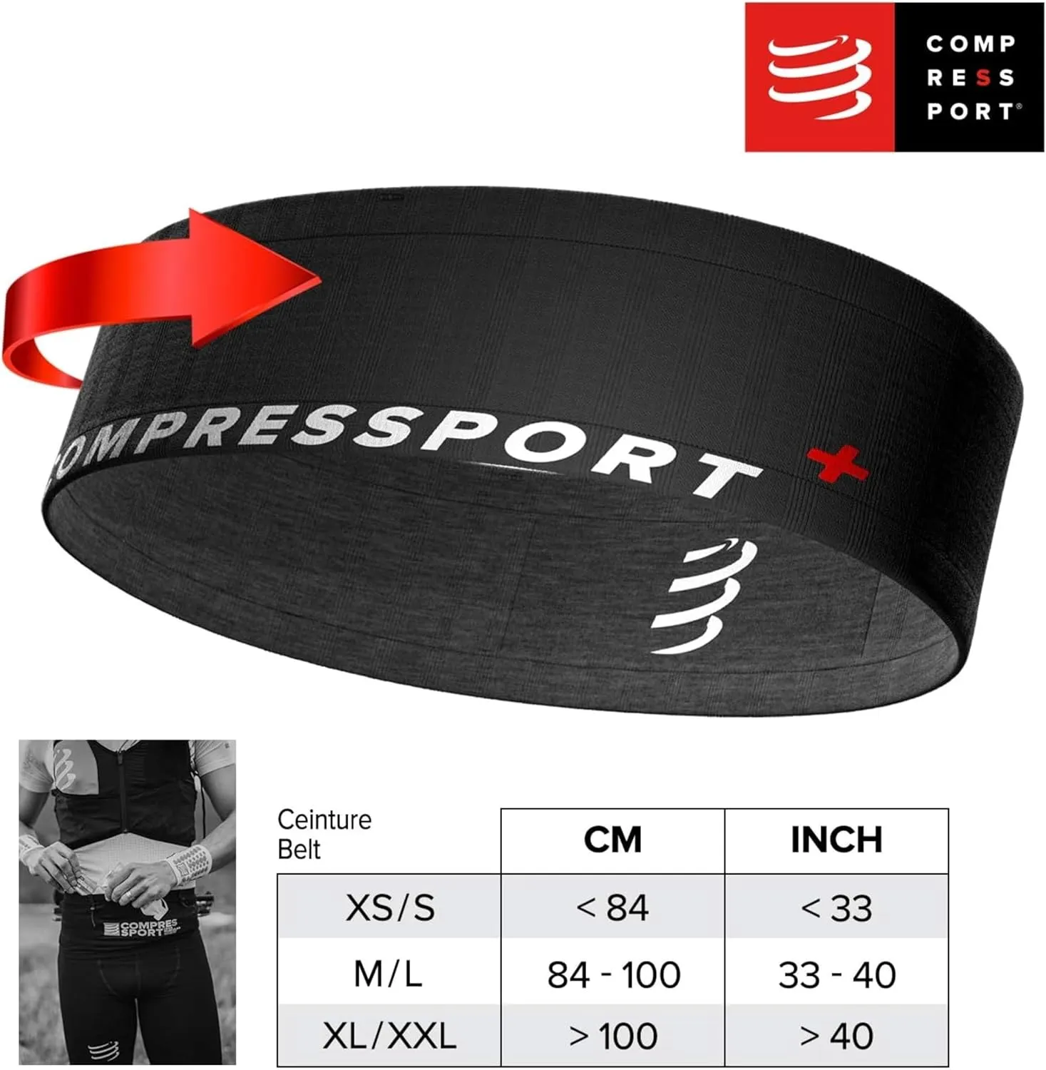 COMPRESSPORT Belt Cinturon de Trail Running