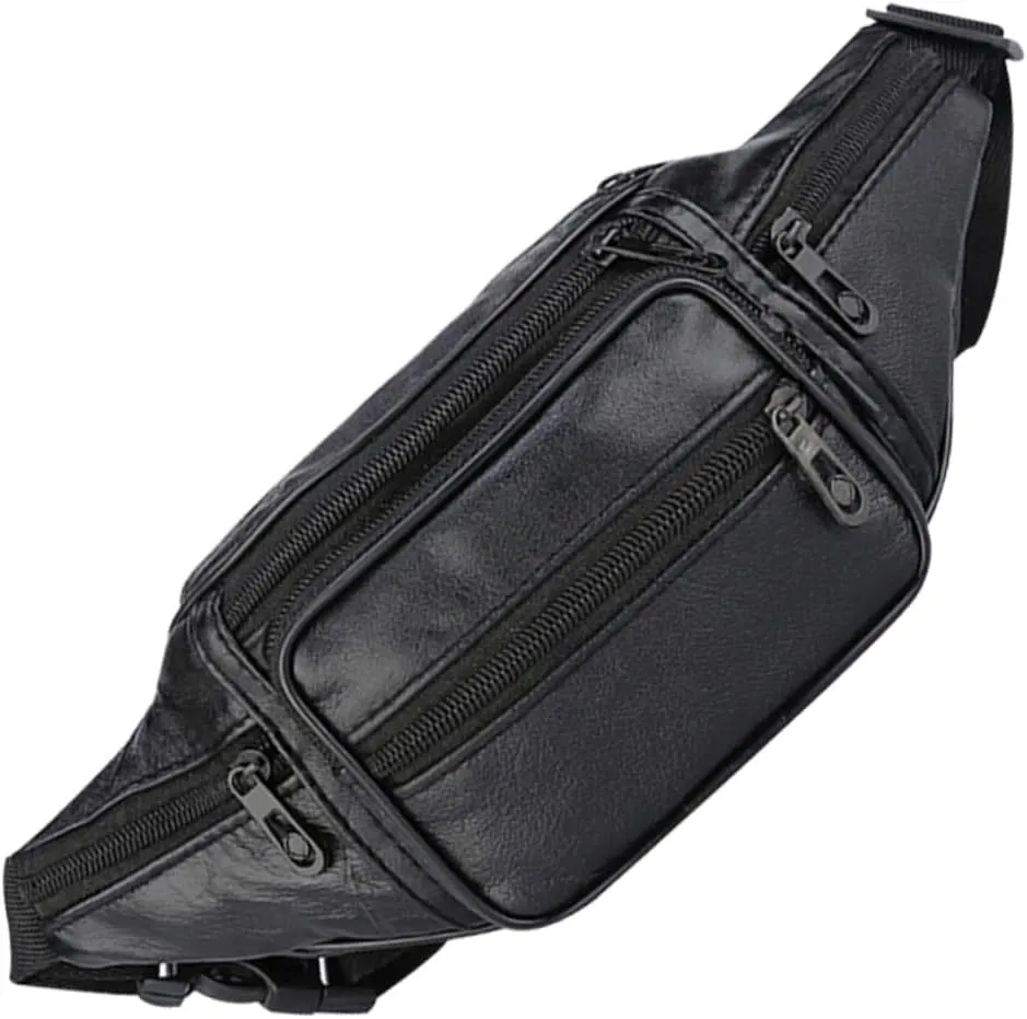 Convenient Fanny Bag for Men Portable Waist Bag Multi Pocket Fanny Pack Running Belt Phone