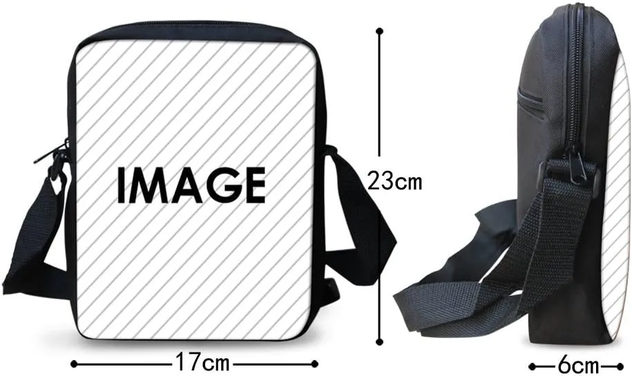 Crossbody Bag, Small Messenger Bag for Women Girls, Lightweight Adjustable Cute Coin Purse