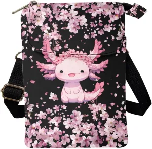 Crossbody Messenger Bag for Women Small Sling Bag Canvas Shoulder Bag Wallet Purse