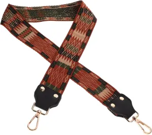 Custom Embroidered Guitar Strap Bag Versatile Instrument Shoulder Strap for Guitar Bass Banjo