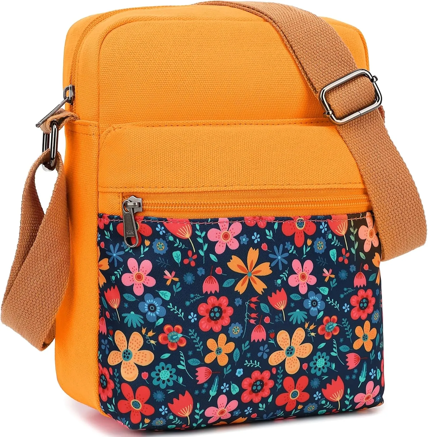 Cute Crossbody Bag and Purse Casual Canvas Shoulder Bag for Women