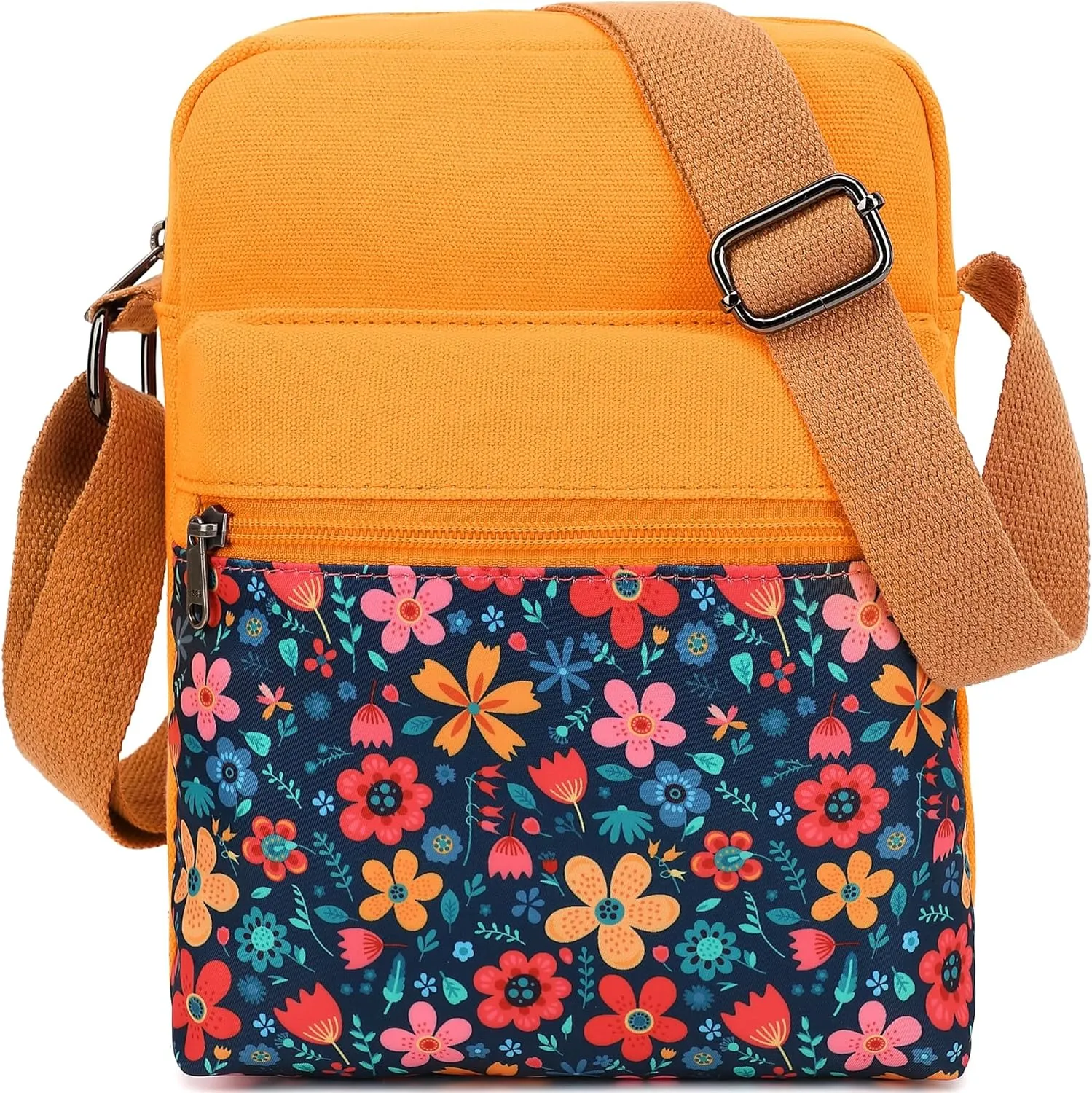 Cute Crossbody Bag and Purse Casual Canvas Shoulder Bag for Women