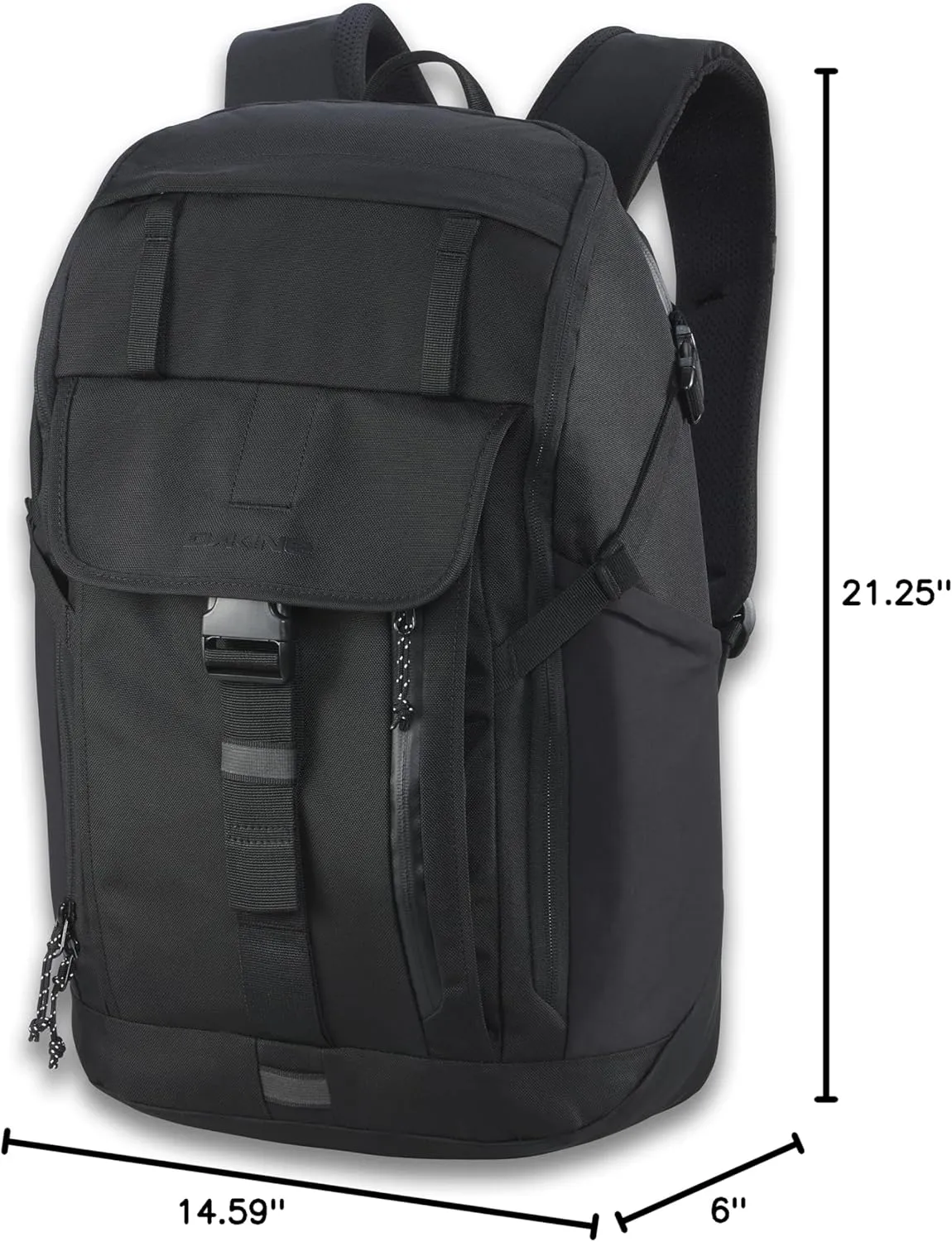 Dakine Motive Backpack 30L - Black Ballistic, One Size