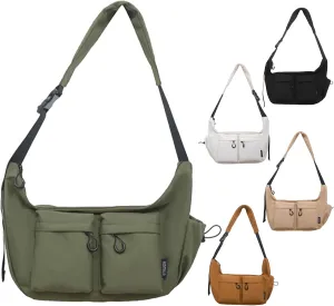 Dallaswind Large Capacity Messenger Canvas Bag, Dallaswind Large Crossbody Bag Shoulder Purse, Resistant Canvas Satchel