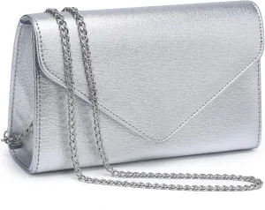 Dasein Women Glistening Clutches Handbags Evening Bags Wedding Purses Cocktail Prom Party Clutches