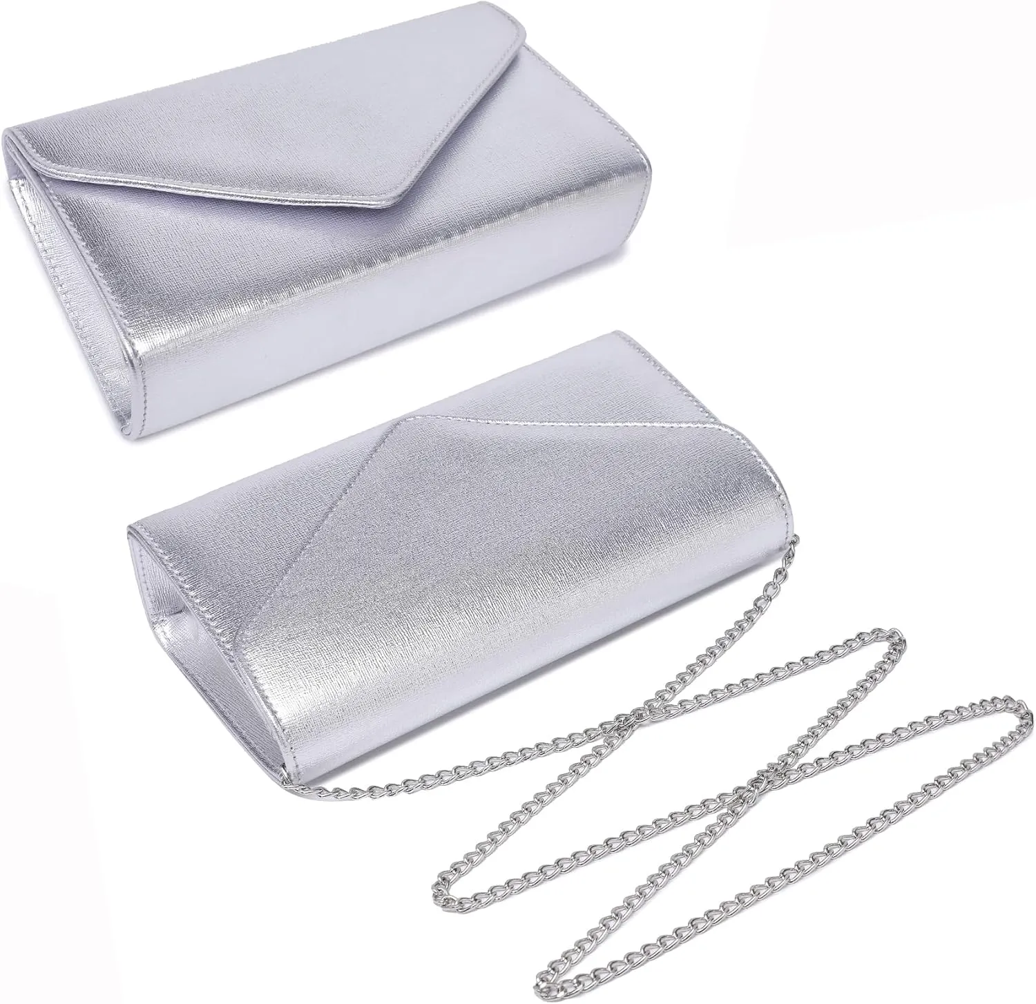 Dasein Women Glistening Clutches Handbags Evening Bags Wedding Purses Cocktail Prom Party Clutches