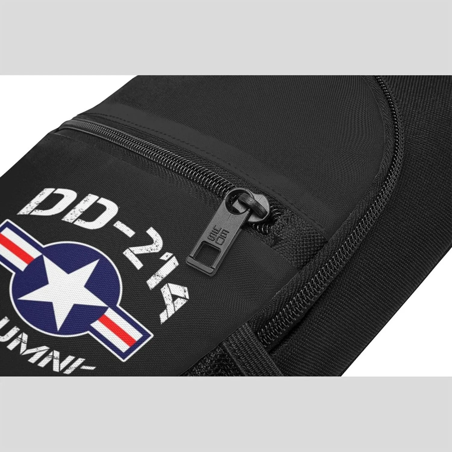 Dd-214 Alumni Air Force Adjustable Fanny Pack Waist Bag For Travel Sports