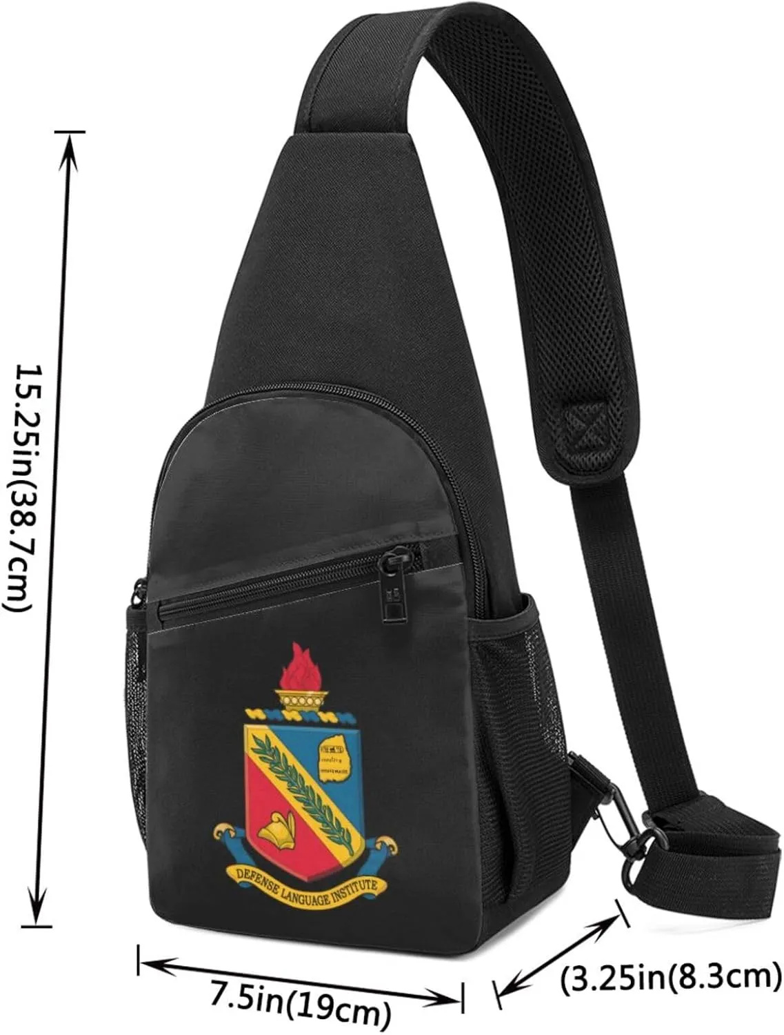 Defense Language Institute Veteran Adjustable Fanny Pack Waist Bag For Travel Sports