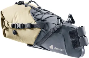 Deuter Cabezon SB 16 Bike Bag, 16 Liter Waterproof Saddle Bag Bicycle Storage Pack for Commuting, Road & Gravel Cycling & Mountain Biking - Desert-Black