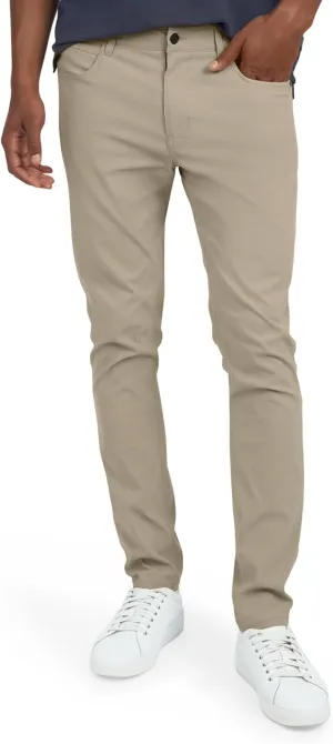 DKNY Mens Lightweight Travel Pants for Men- Skinny Fit Performance Tech Hiking Pants for Men | Business Casual Mens Work Pant