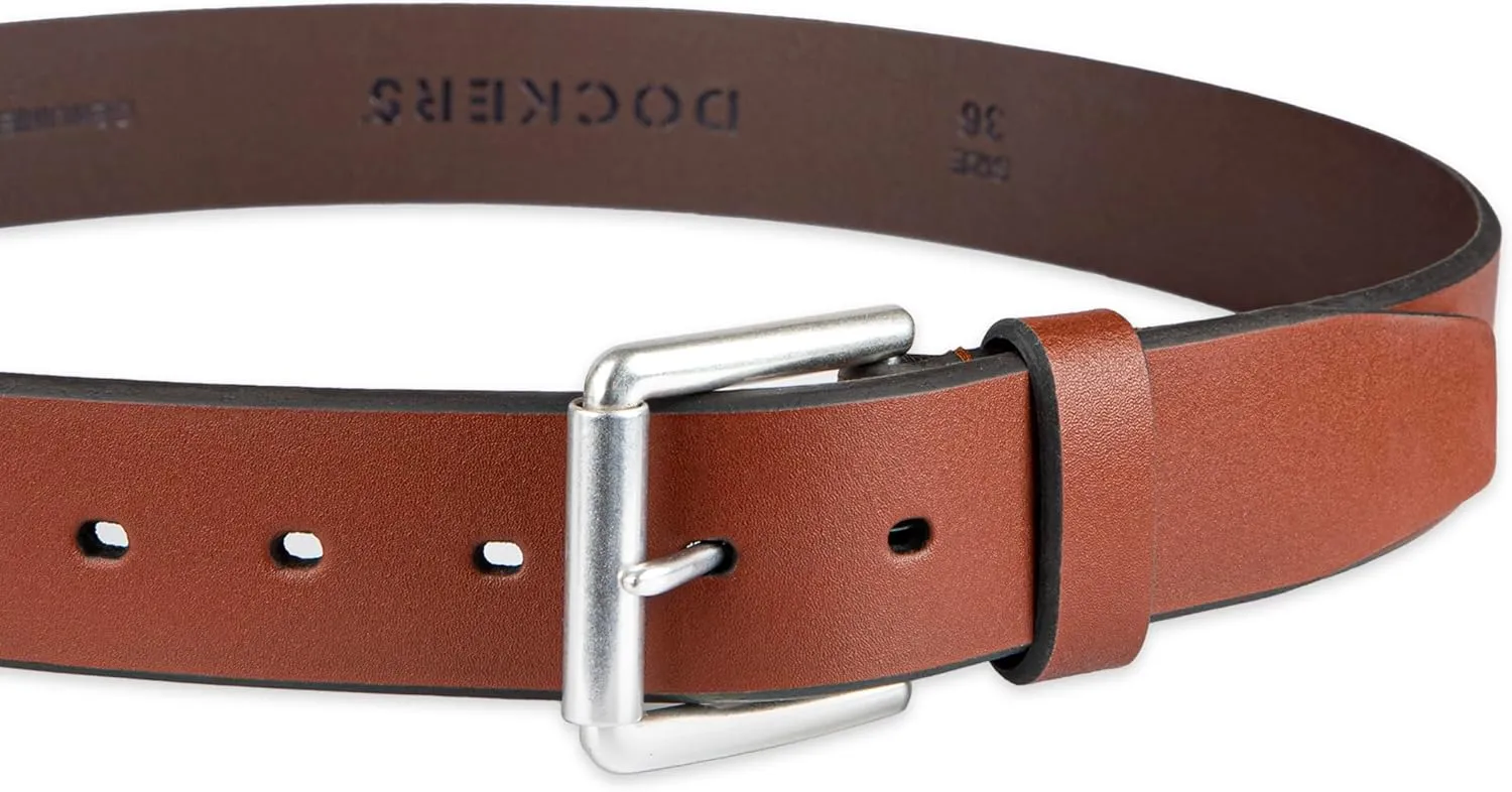 Dockers Men's Everyday Casual Belt with Classic Harness Buckle (Regular and Big & Tall Sizing)