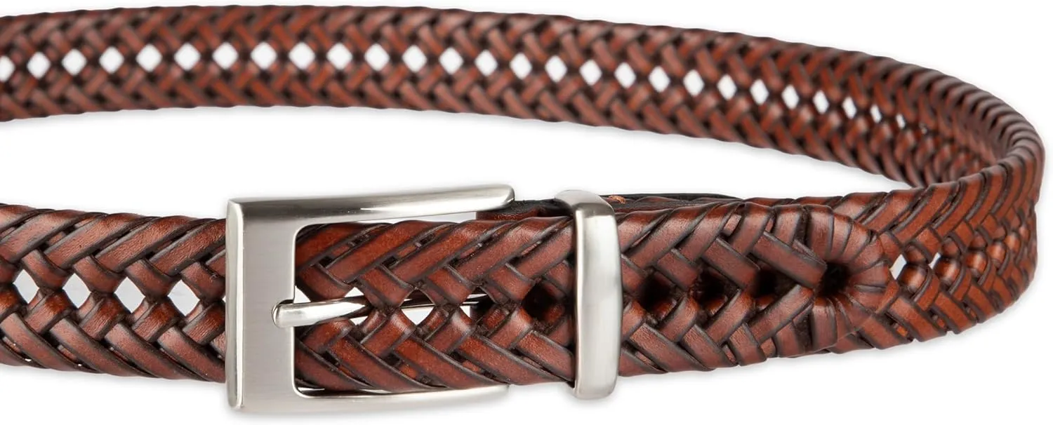Dockers Men's Fully Adjustable Braided Belt