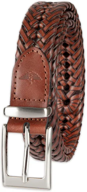 Dockers Men's Fully Adjustable Braided Belt