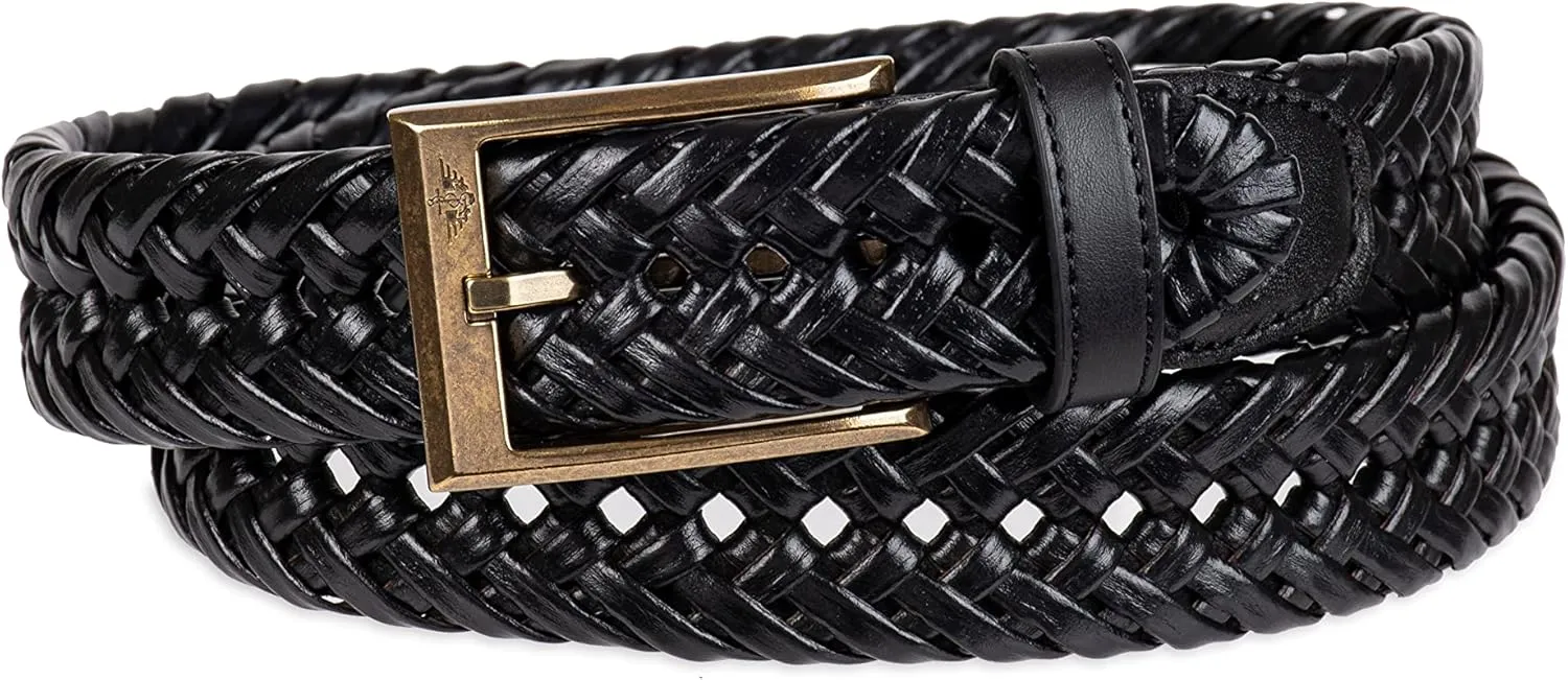 Dockers Men's Fully Adjustable Braided Belt