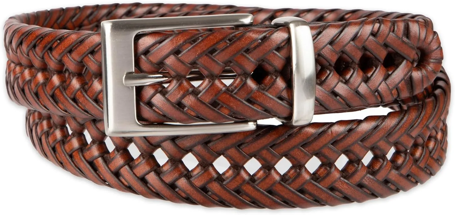 Dockers Men's Fully Adjustable Braided Belt