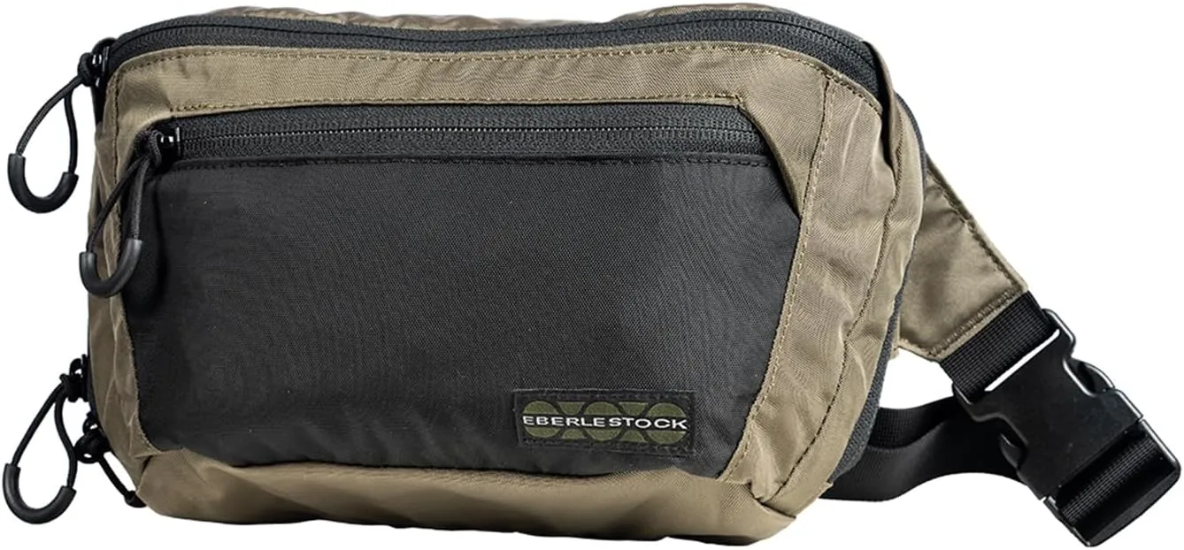 Eberlestock Bando Bag - Tactical Men's Fanny Pack w/Adjustable Waist Belt, Zippered Pockets, Compact Lightweight Belt Bag