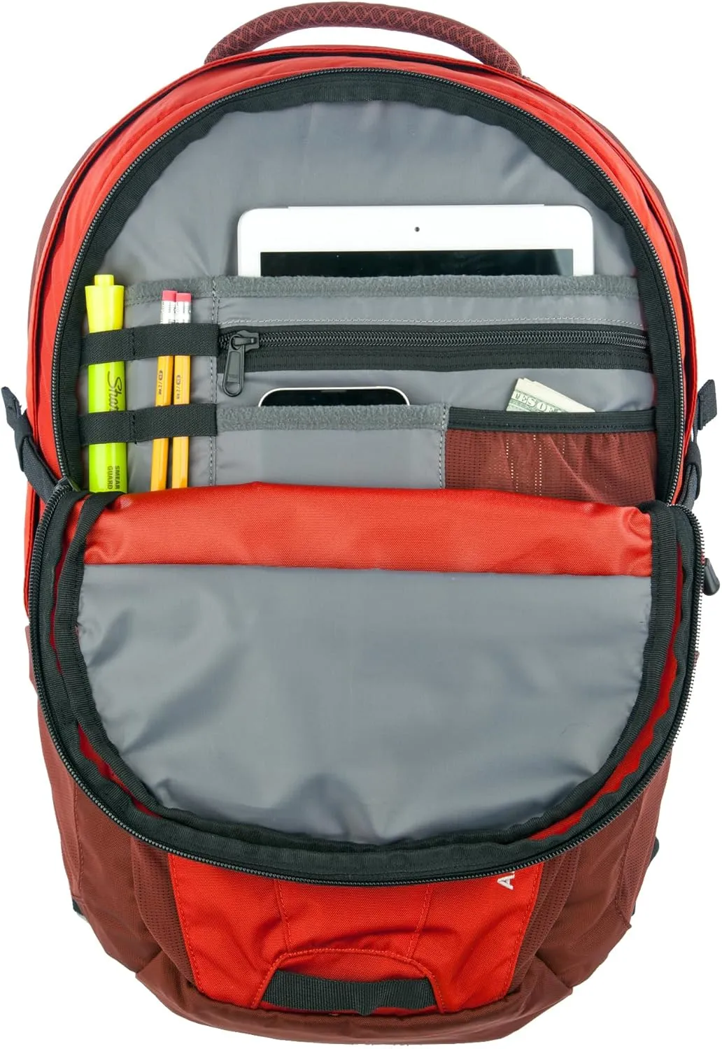 Eddie Bauer Backpack with Organization Compartments and Hydration/Laptop Compatible Sleeve, Adventurer-Picante, 30L