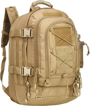 Expandable 40-64L Military Tactical Backpack 3 Day Bag Hiking Gym Sport Camping
