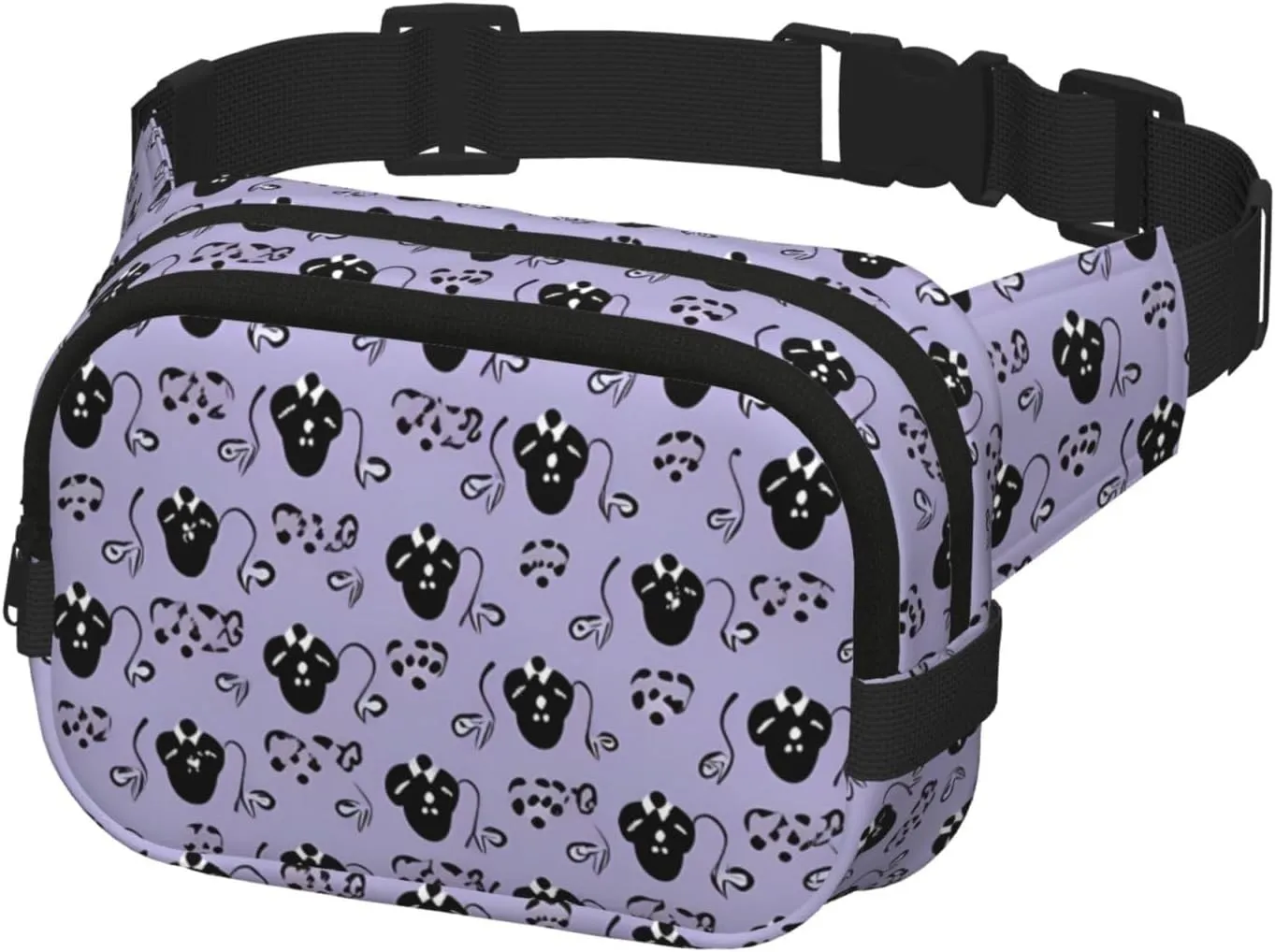 Fanny Pack for Women Men Belt Bag Haunted Mansion Waist Bags With Adjustable Straps Chest Bag Travel Crossbody Purse