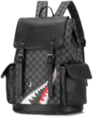 Fashion PU Leather Backpack college schoolbag Laptop Bag Leisure business travel Multifunctional backpack (Style3,ONE SIZE)