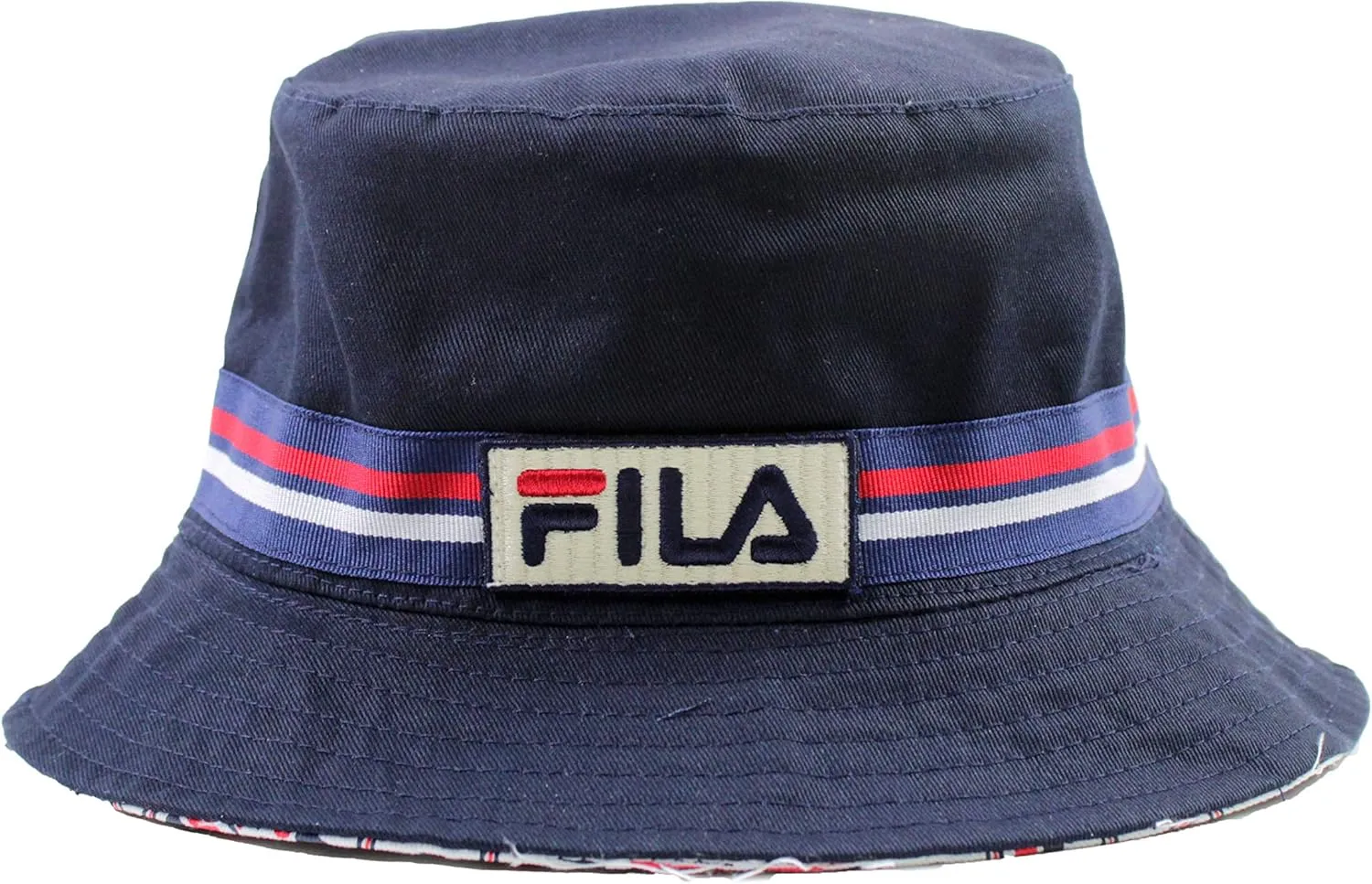Fila unisex-adult mens Fila Unisex Cotton Twill Reversible Bucket Hat