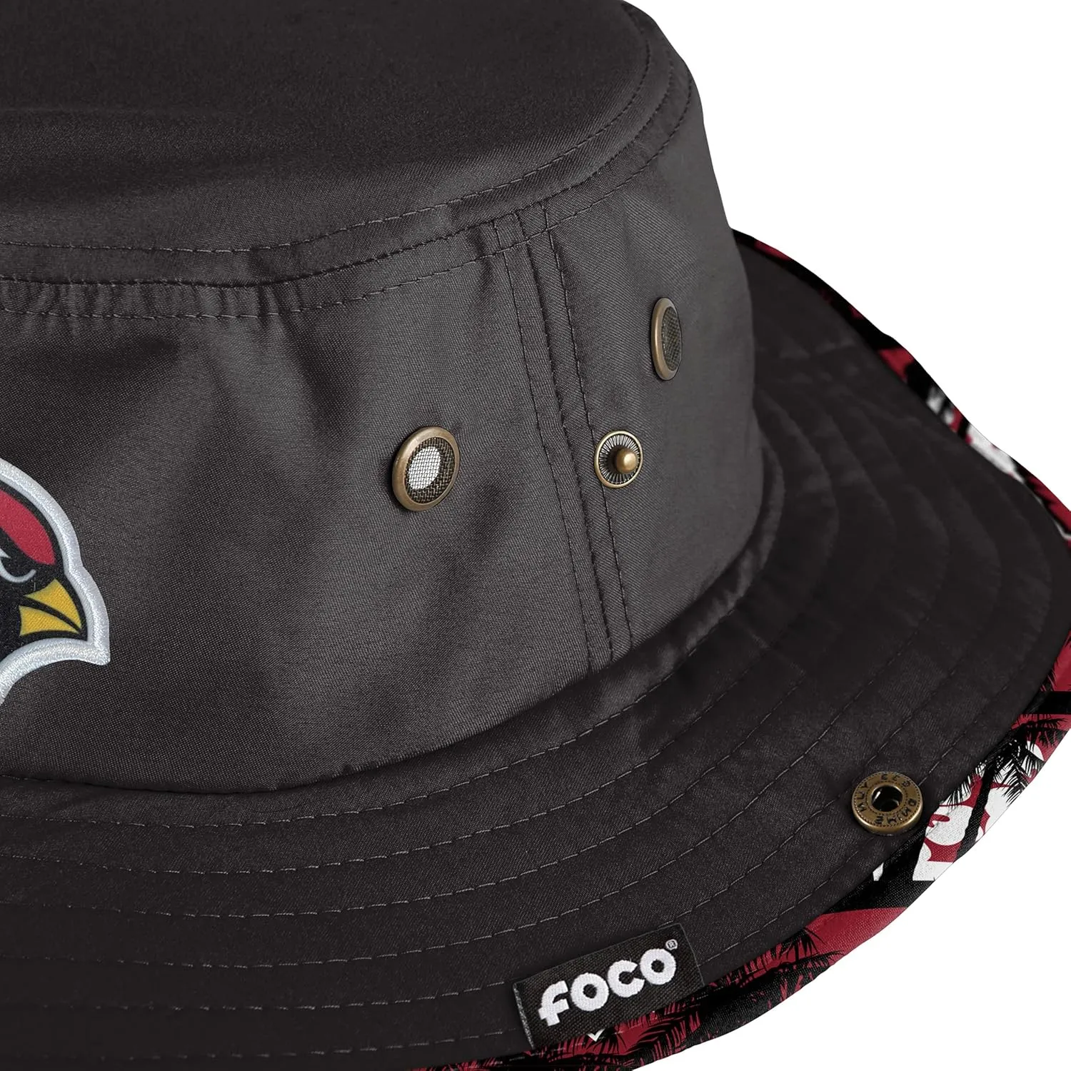 FOCO Men's NFL Team Logo Sport Outdoor Sun Bucket Boonie Hat