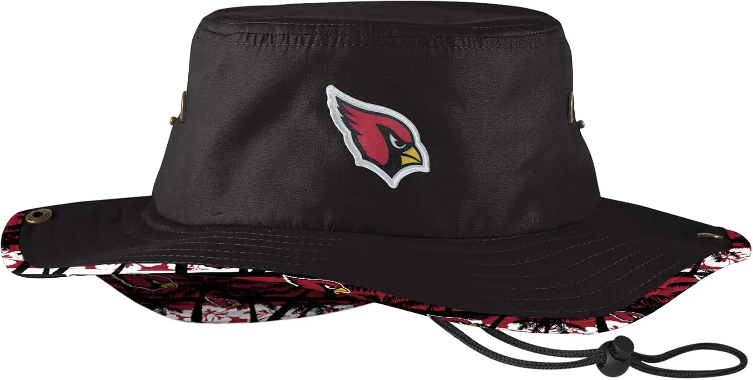 FOCO Men's NFL Team Logo Sport Outdoor Sun Bucket Boonie Hat