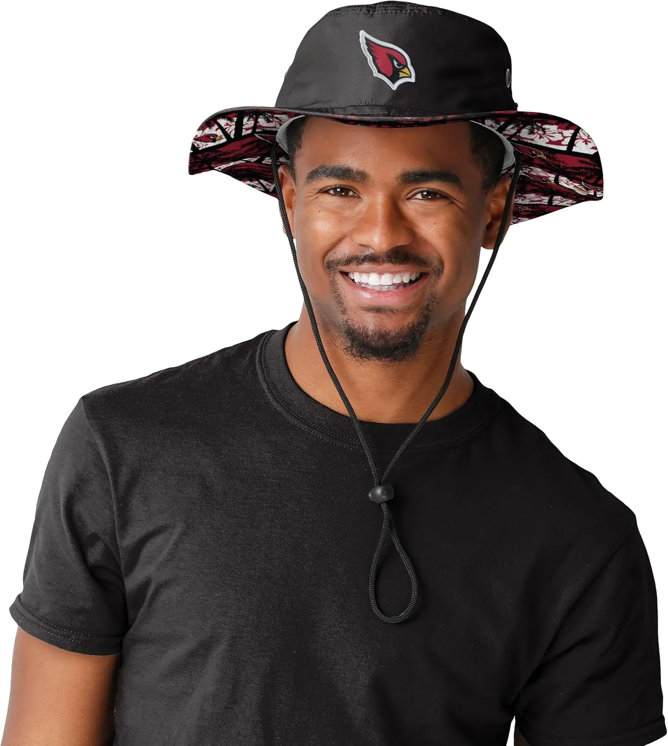 FOCO Men's NFL Team Logo Sport Outdoor Sun Bucket Boonie Hat