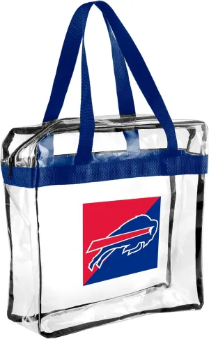 FOCO NFL Clear Stadium Messenger Bag for Football Game - Vinyl