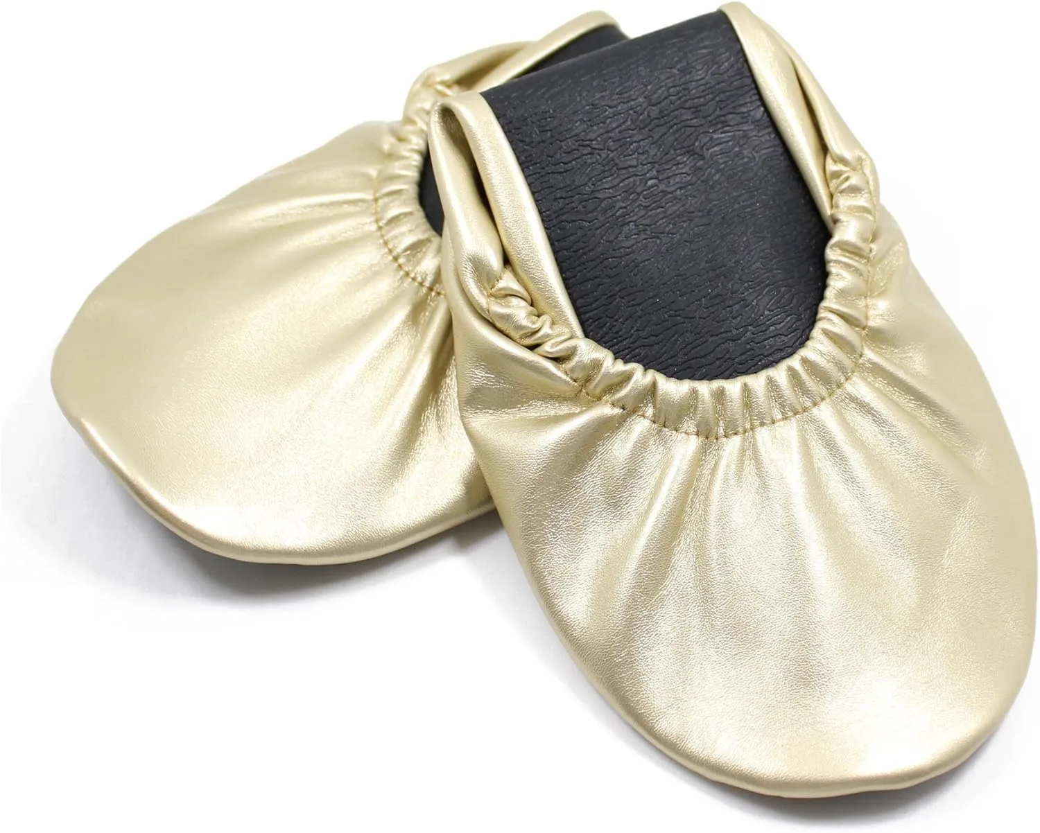 Foldable Shoes Travel Ballet Flats with Expandable Tote Bag for High Heels Folding Womens Shoes