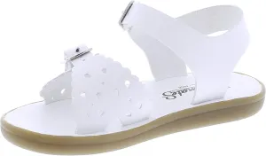 FOOTMATES Ariel and Eco-Ariel Waterproof Sandals for Girls and Boys with Slip-Resistant, Non-Marking Outsoles and Strap Closure for Infants, Toddlers, and Kids Ages 0-12