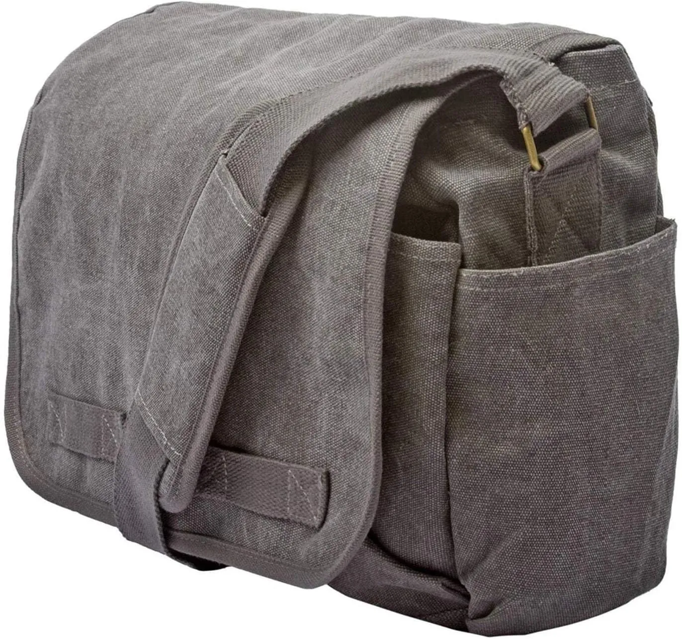 FR Fashion Co. 17" Classic Canvas Messenger Bag