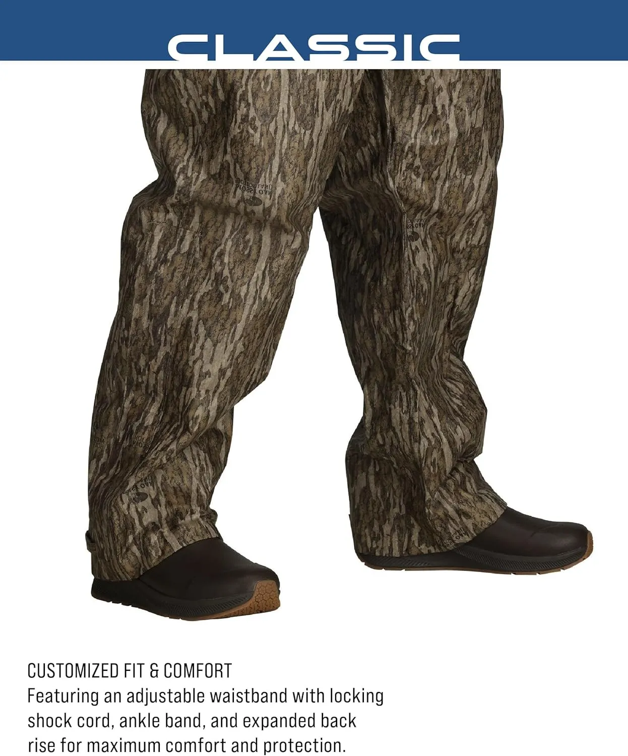 FROGG TOGGS Men's Classic Pro Action Waterproof Breathable Rain Pant