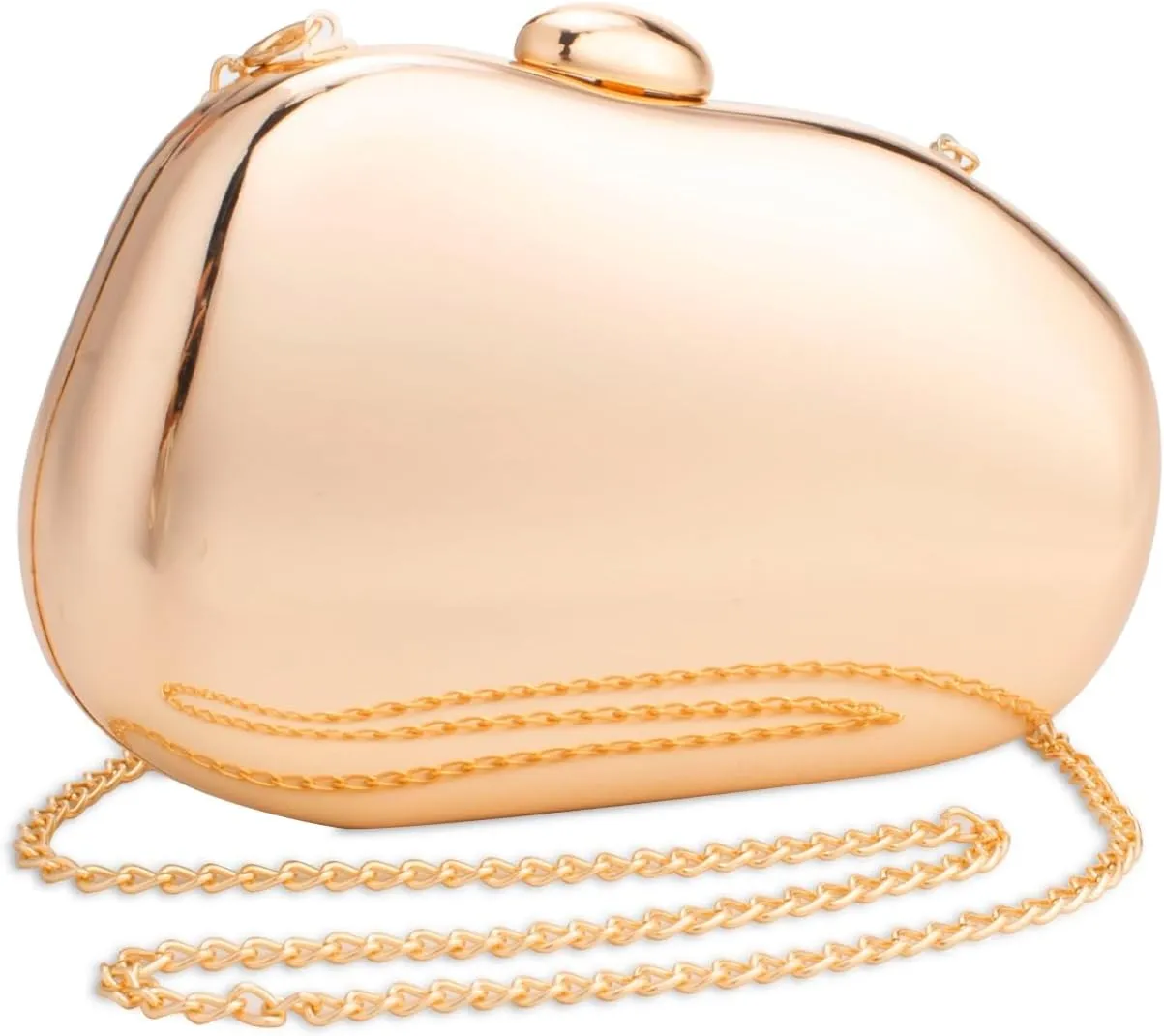 Gets Acrylic Clutch Purses for Women Gold Metallic Purse Silver Unique Handbag for Wedding Party Prom
