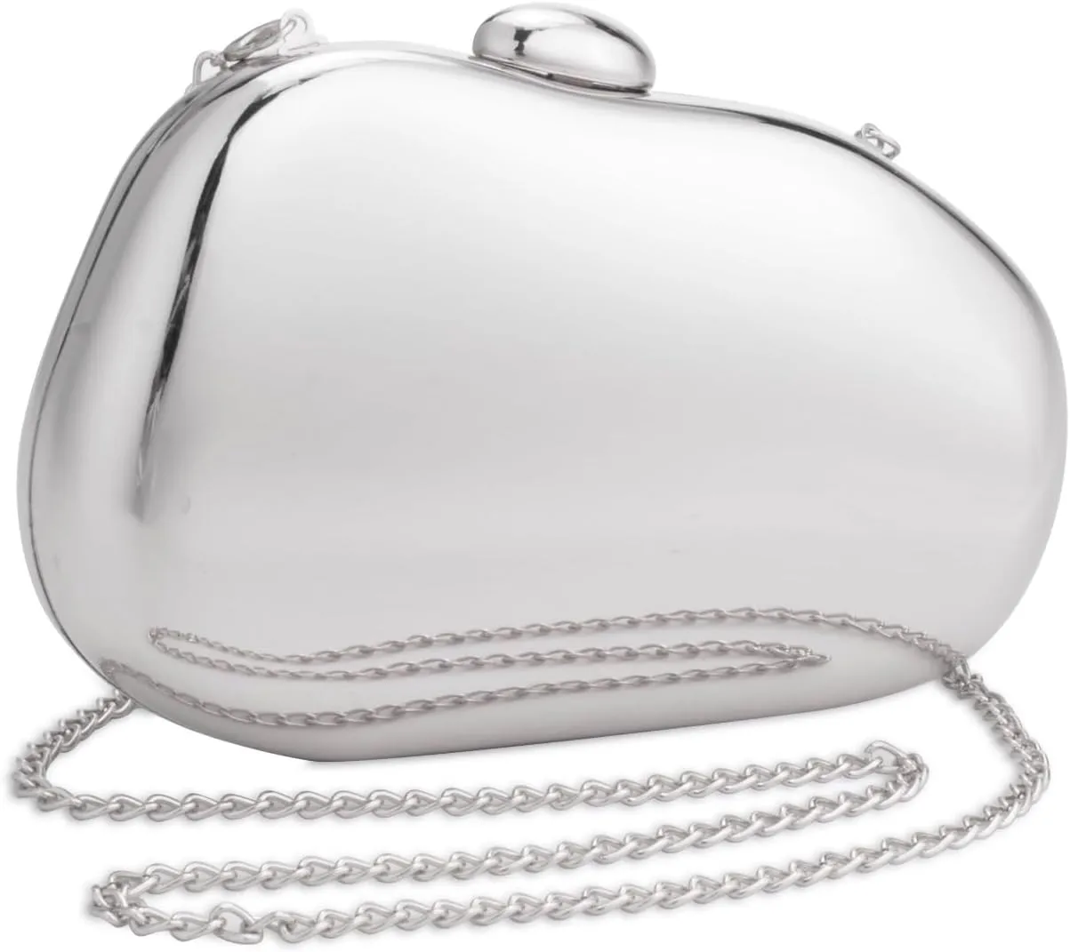 Gets Acrylic Clutch Purses for Women Gold Metallic Purse Silver Unique Handbag for Wedding Party Prom