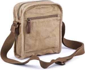 Gootium Small Canvas Cross Body Messenger Bag