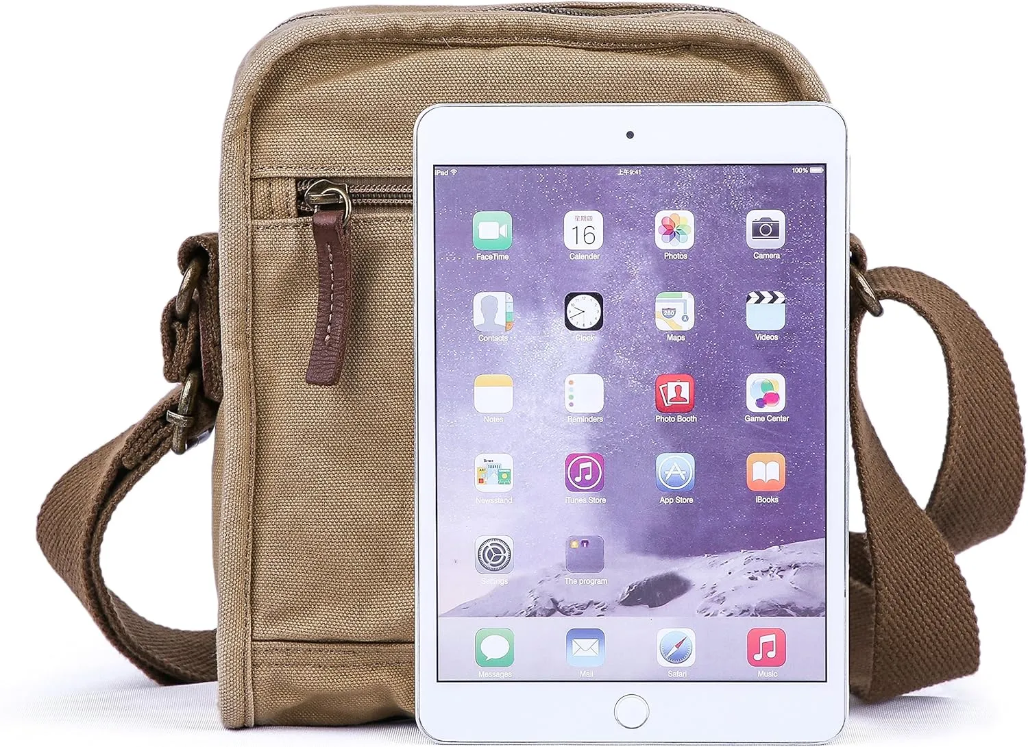 Gootium Small Canvas Cross Body Messenger Bag
