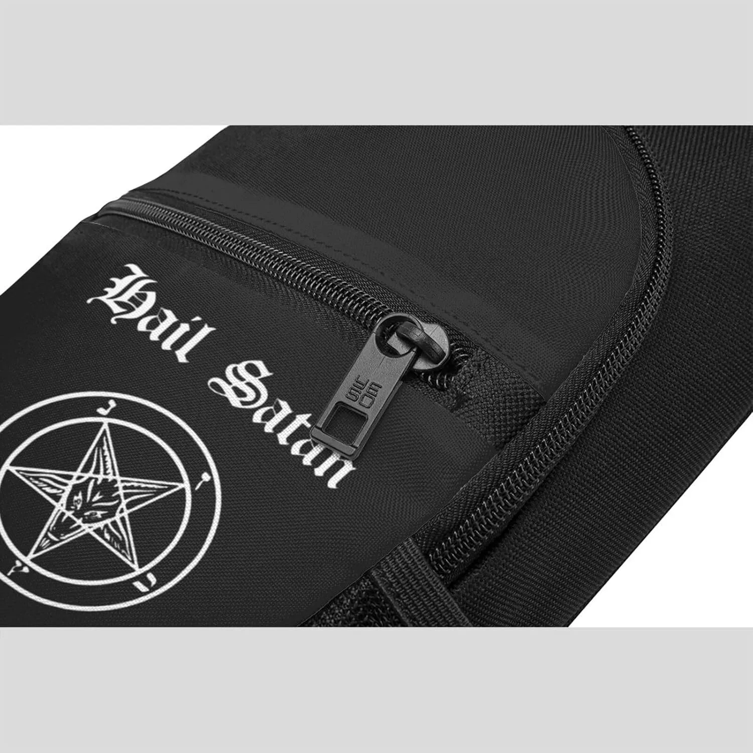Hail Satan Satanic Pentagram Adjustable Fanny Pack Waist Bag For Travel Sports
