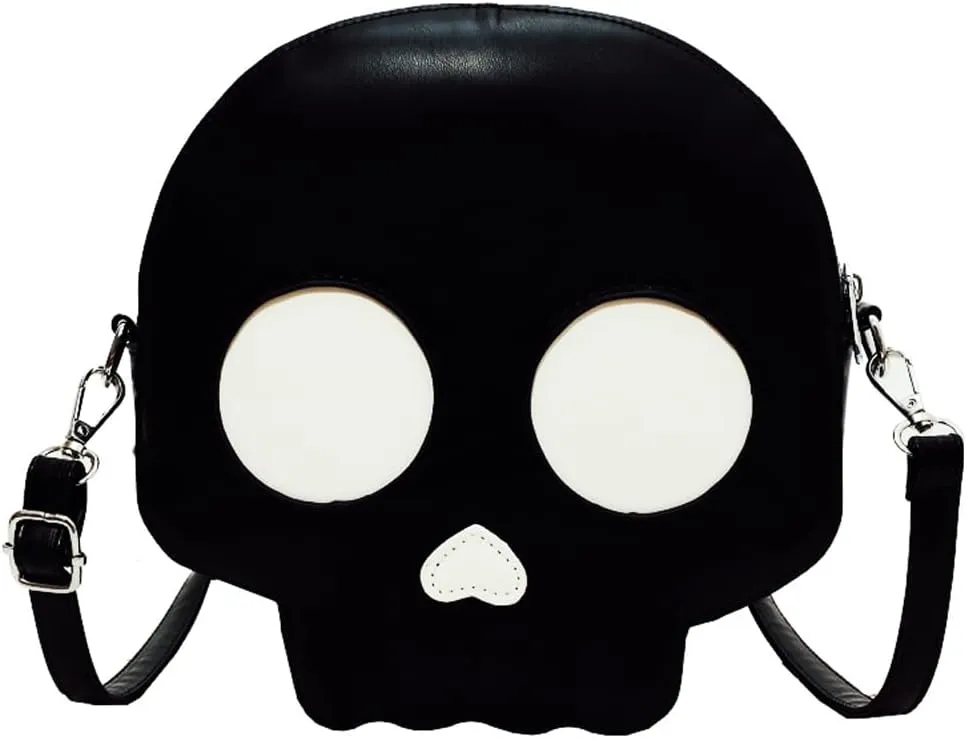 Halloween Bag Cute Skeleton Skull Ghostface Spooky Purses Horror Crossbody Bag Shoulder Bags