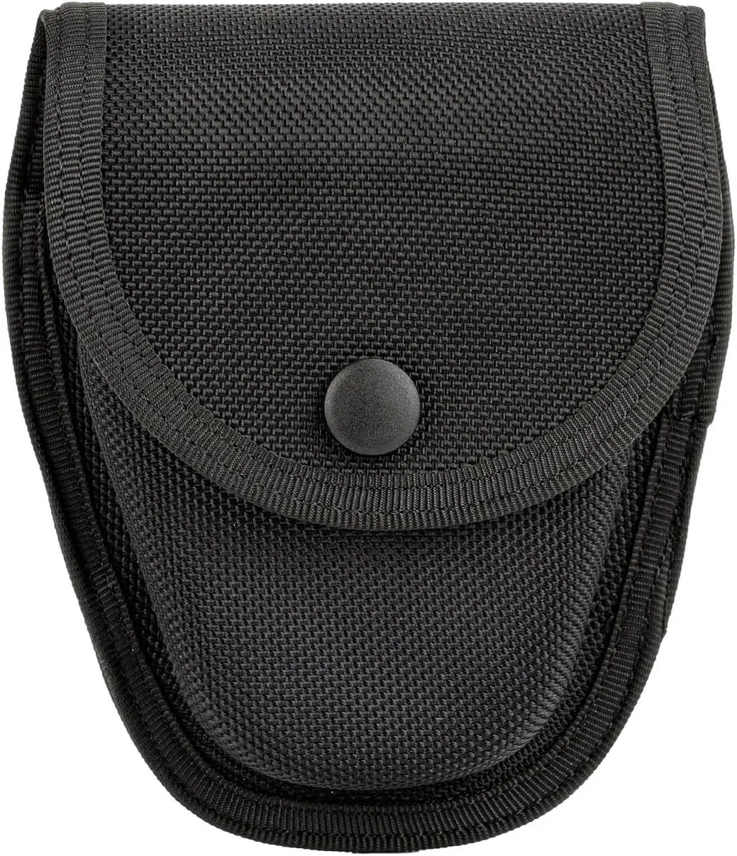 Handcuff Pouch for Duty Belt Loop MOLLE Vest Standard Cuff Case Chain/Hinge Handcuff Nylon Holster ASP Cuff Holder Carry Bag Sheath for Law Enforcement Security Police Correctional Officer