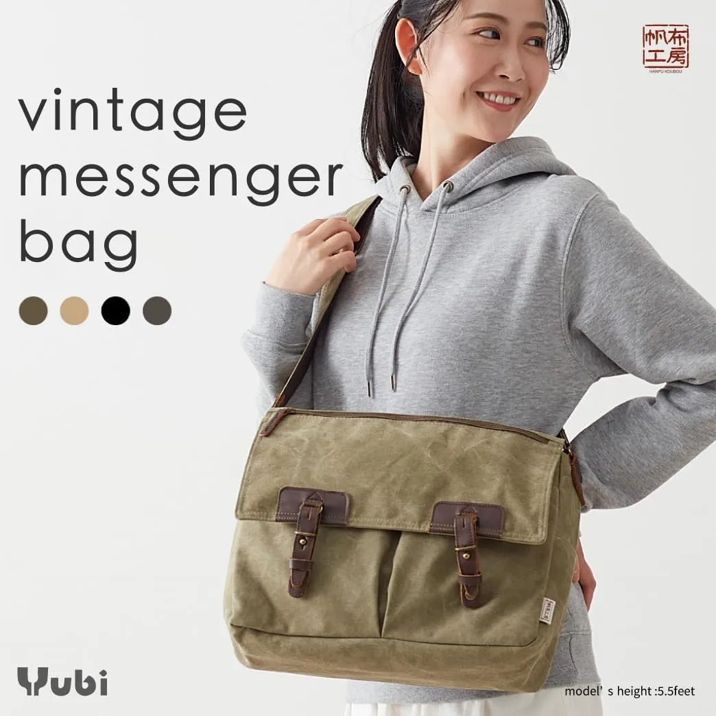 HANPU KOUBOU Shoulder Bag Messenger Bag Men Ladies Canvas Shoulder Laptop bag crossbody Diagonal 3X97