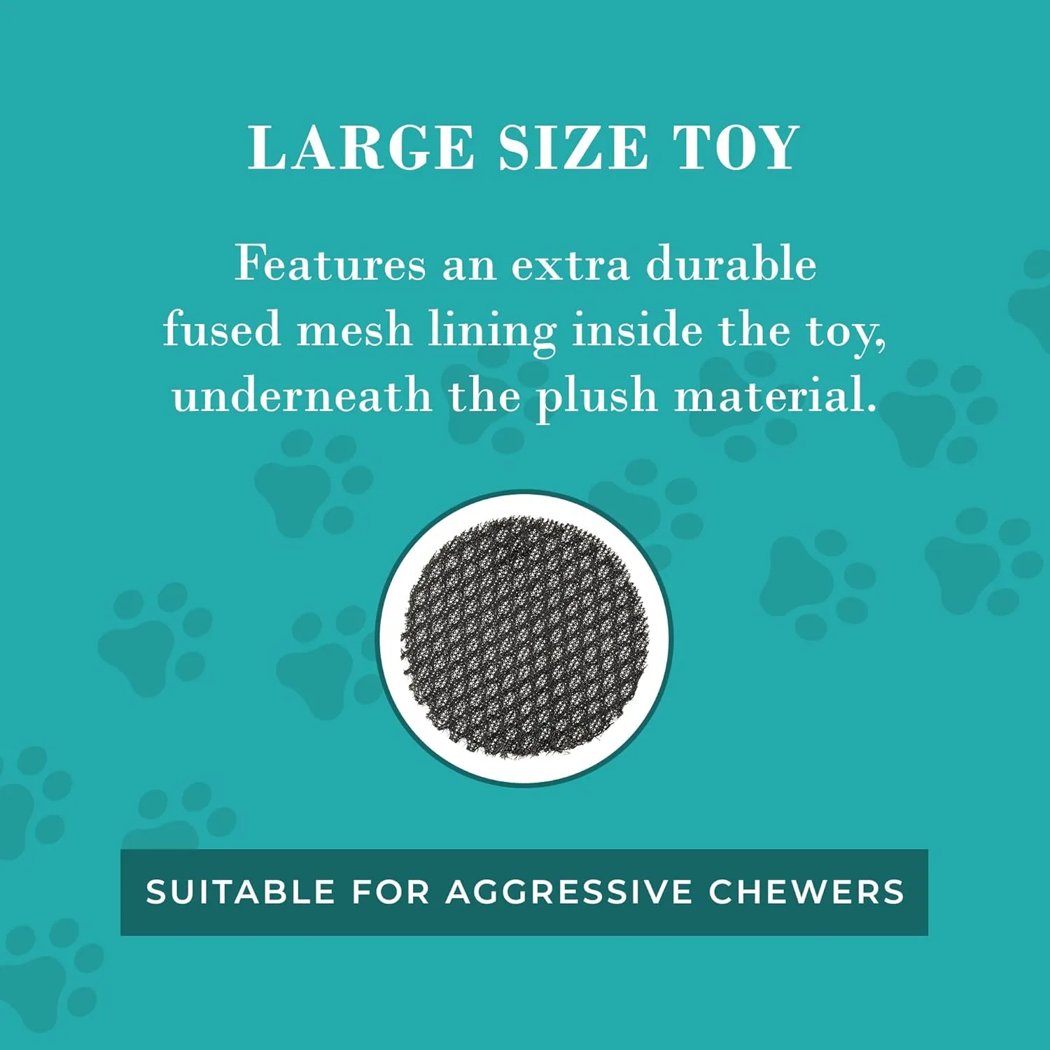 Haute Diggity Dog Chewy Vuiton White Bone, Plush Designer Dog Toys with Interactive Squeaker, Stimulating Pet Enrichment, Machine-Washable & Safe Materials for All Breeds, Size Large