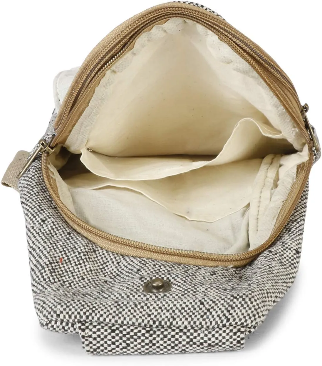 Hemp Sling Backpack- Hemp Cross body Bag- Hemp Shoulder Backpack Adjustable Strap for Men & Women