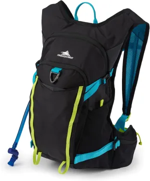 High Sierra Hydrahike 2.0 Hydration Backpack with 2L Water Bladder for Running, Hiking, Camping, or Cycling