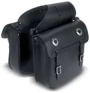 Horse Saddle Bag Cowhide Genuine Leather Western Equestrian Trail Simple Horse Saddle Bag Pack Equipment Horse Saddle Bags Size: 10” L x 10” W x 3 ½” D inches, SMPL69