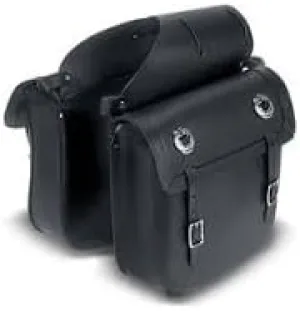 Horse Saddle Bag Cowhide Genuine Leather Western Equestrian Trail Simple Horse Saddle Bag Pack Equipment Horse Saddle Bags Size: 10” L x 10” W x 3 ½” D inches, SMPL69