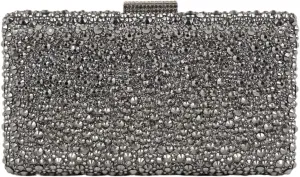 HUANG ZHUANG Sparkly Gem Clutch Rhinestone Handbags Crystal Purse For Women Party Purse Wedding Evening Bag