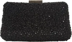 HUANG ZHUANG Women Evening Handbag Sparkly Rhinestone Clutch Handbags Crystal Purse Gem Party Purse Wedding Evening Bag