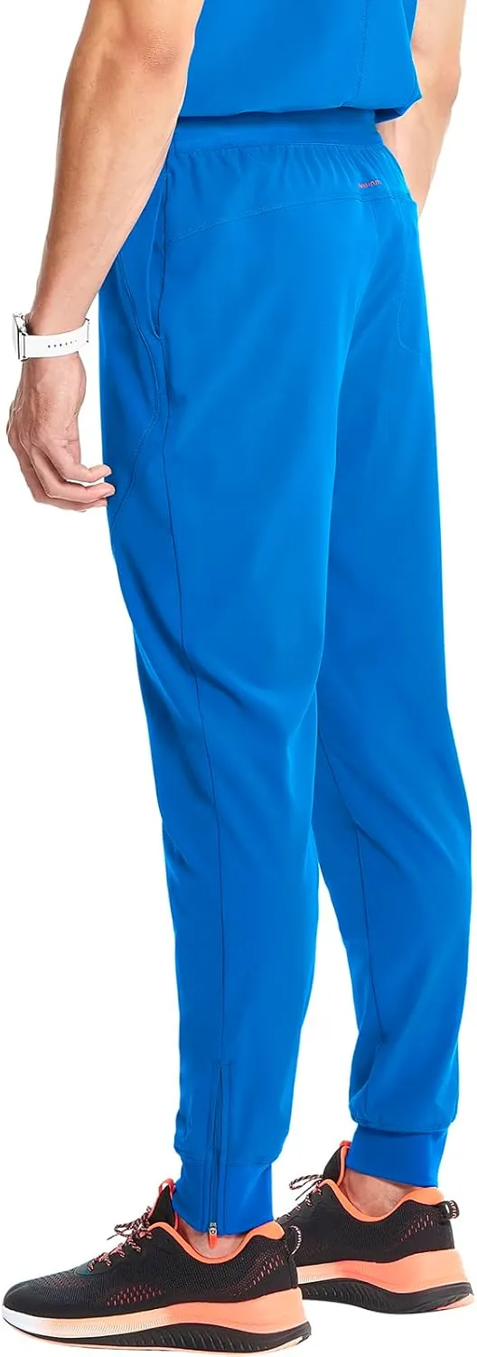 Infinity Cherokee Men's Scrub Jogger Pants, Pull-on Mid Rise with 4 Pockets Interior Drawstring IN204A